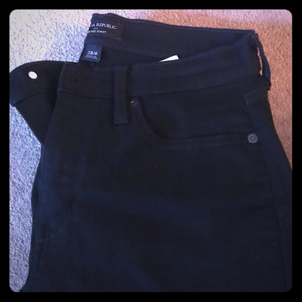 Banana Republic Factory High Rise Skinny
